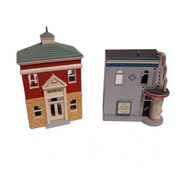 Hallmark keepsake ornaments collection series school barber&shops - Picture 2 of 12